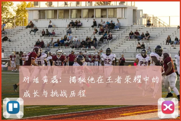 对话黄磊：揭秘他在王者荣耀中的成长与挑战历程