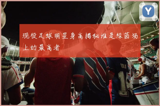 现役足球明星身高揭秘谁是绿茵场上的最高者
