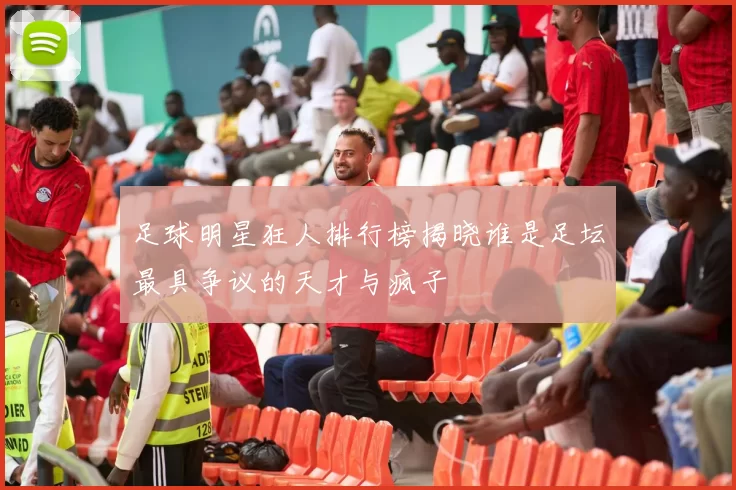 足球明星狂人排行榜揭晓谁是足坛最具争议的天才与疯子