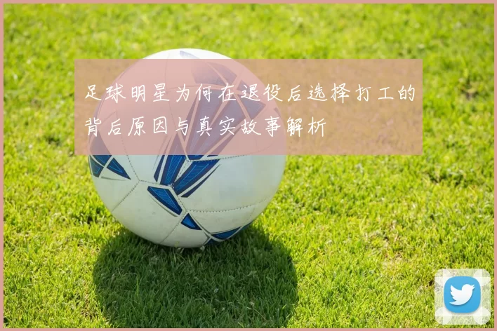 足球明星为何在退役后选择打工的背后原因与真实故事解析